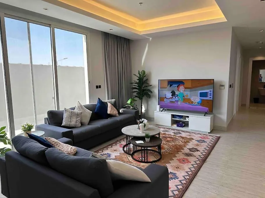 アパート Great Luxary Apt In Almajdeah With Roof リヤード サウジアラビア